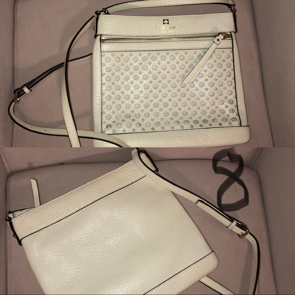 Kate Spade white crossbody